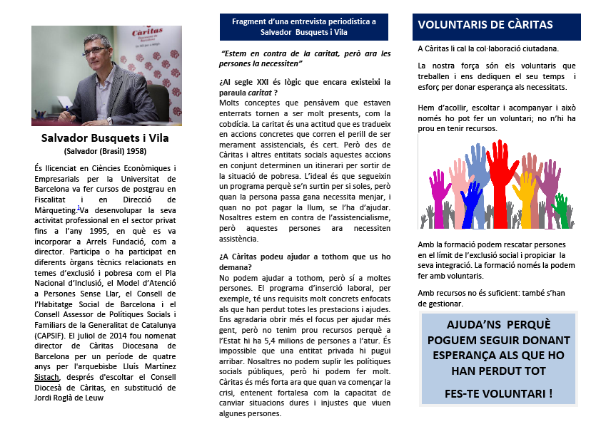 SETMANA DEL VOLUNTARIAT