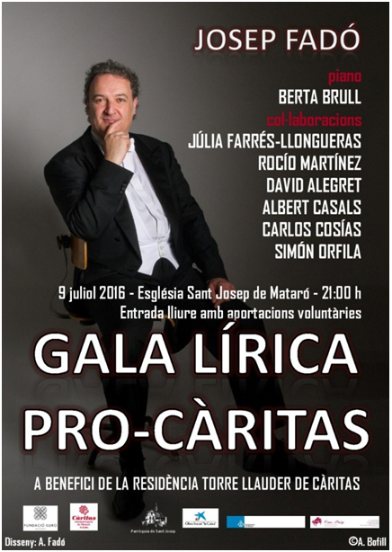 Gala lírica Pro-Càritas