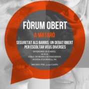 Forum obert a Mataró