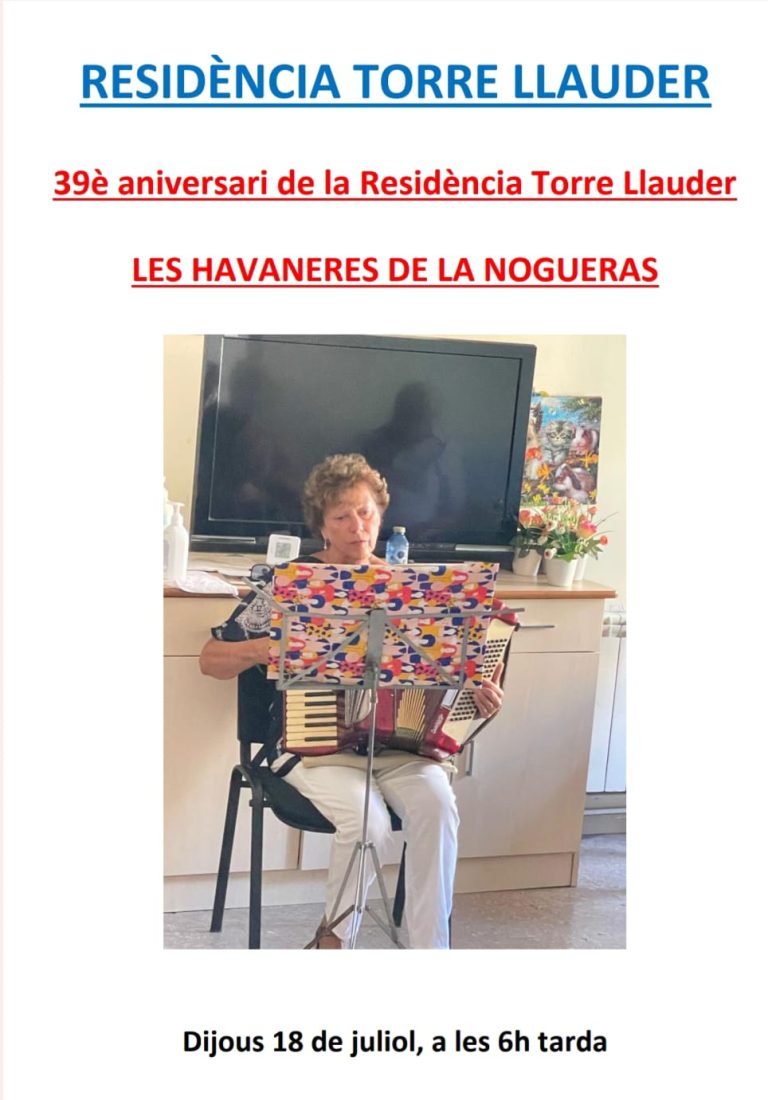 Havaneres a la Residencia Torre Llauder