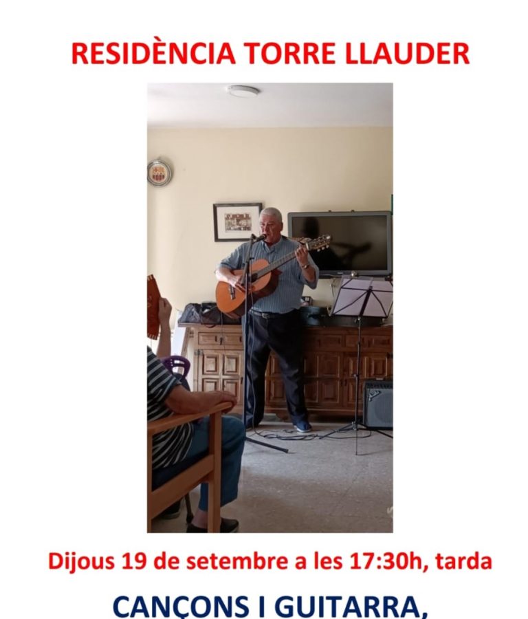 Concert a la Residencia Torre Llauder 19/9/2024